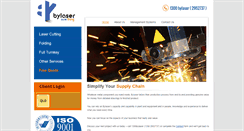 Desktop Screenshot of lasercutting.com.au